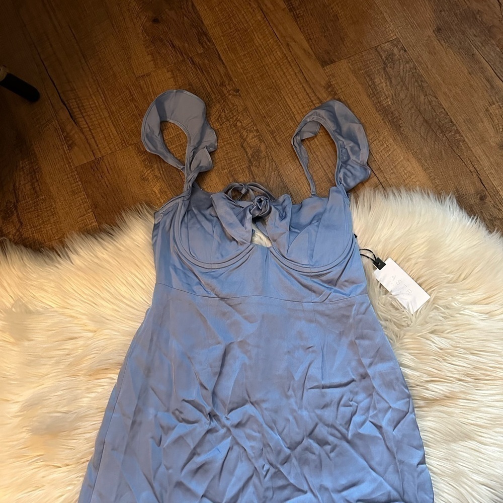ASTR Marla Ruffle Mini Dress - Picture 4 of 6